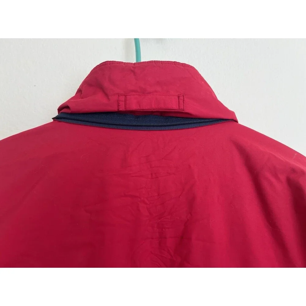 Vtg Patagonia Insulated DAS Puffer Jacket 90's Parka Red Blue‎ Mens L 84161 F3